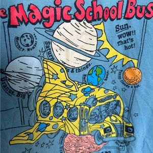 Magic School Bus Women T-Shirt - Blue